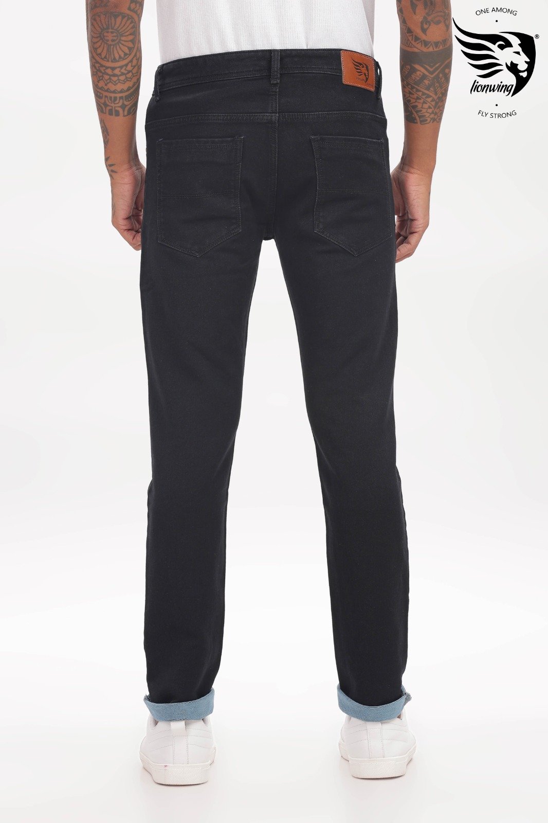 Classic Black Slim Fit Stretch Jeans
